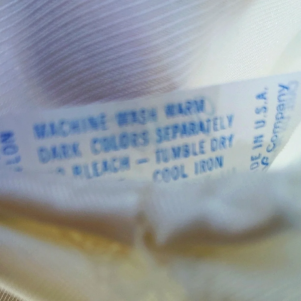 Vanity Fair Off-White Chemise Below Knee Nightie With Romantic Lace Trim Sz XL
